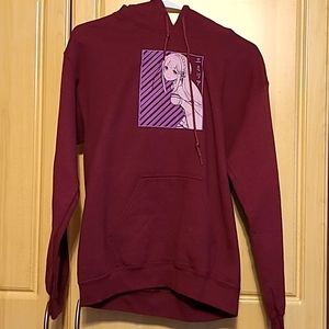 Graphic anime hoodie